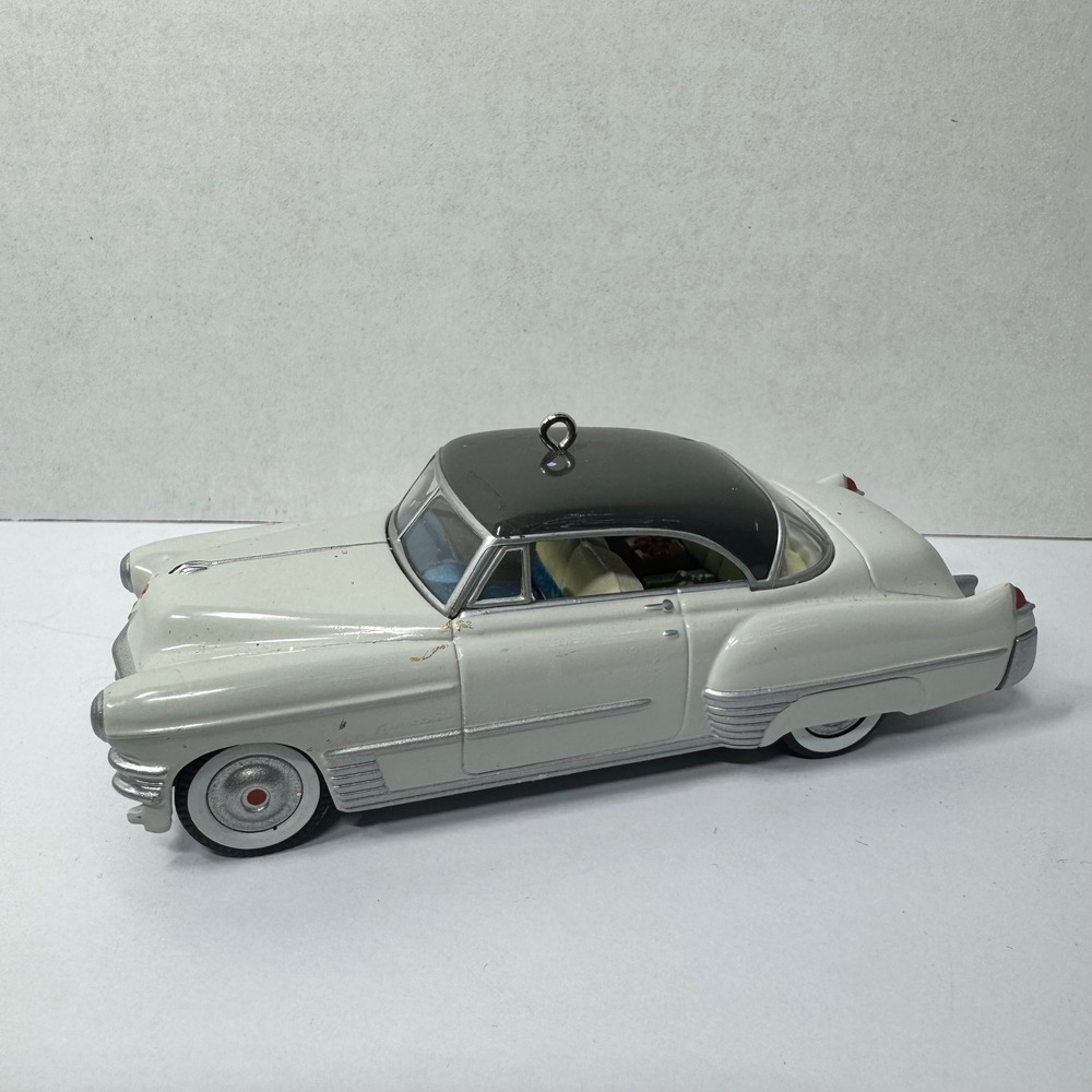 Hallmark Keepsake 1949 Cadillac Coupe DeVille Ornament 1999 Gray Diecast Vintage